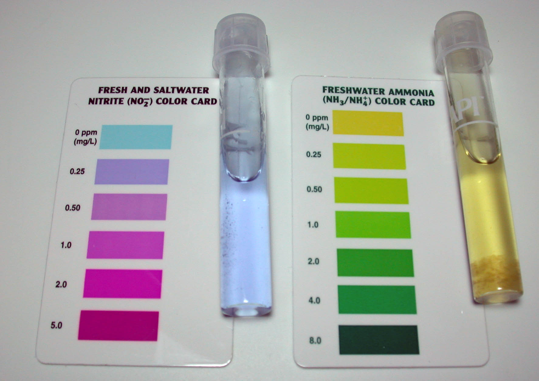 Тестер для определения pH воды в аквариуме